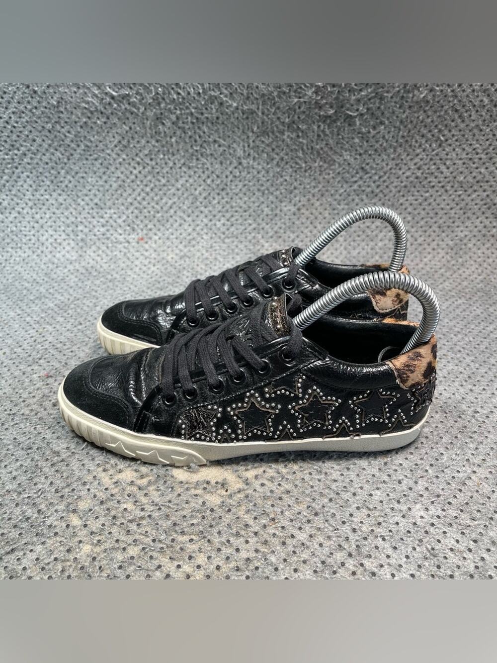 Ash Majestic Black Silver Star Shoes Size 35 UK 5.5 US Women’s